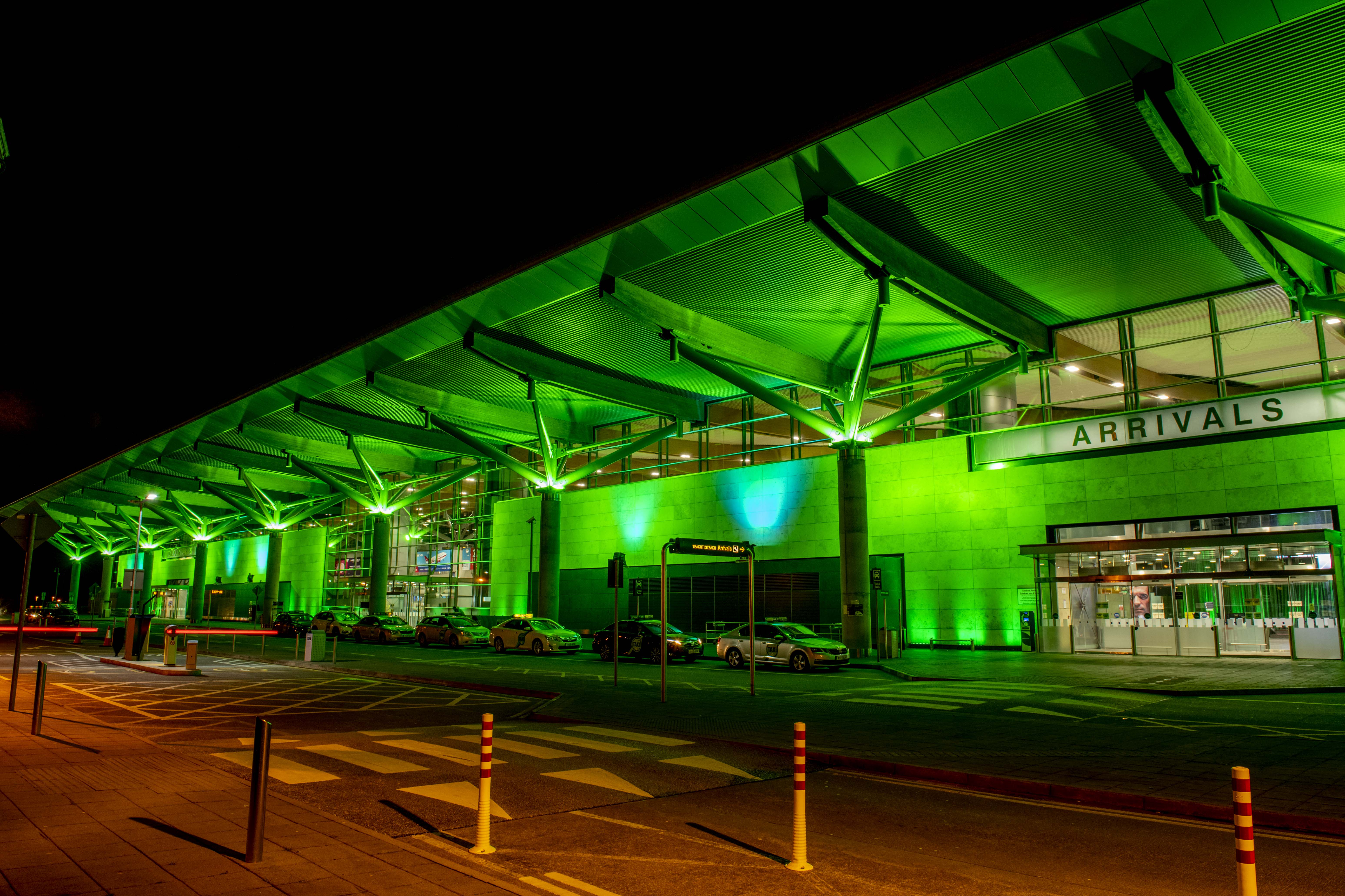 Cork Airport Greening St Patrick's Day (11)