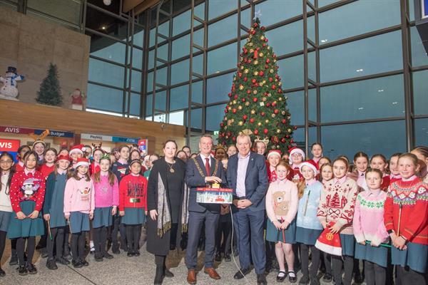Festive season has officially landed at Cork Airport People at Cork Airport