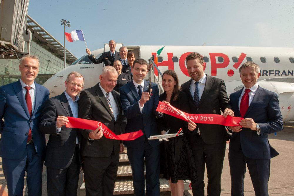 Cork Airport Welcomes Inaugural Air France Flight