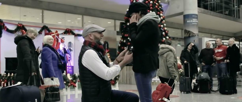Love Is In The Air: Video Of Surprise Engagement At Cork Airport